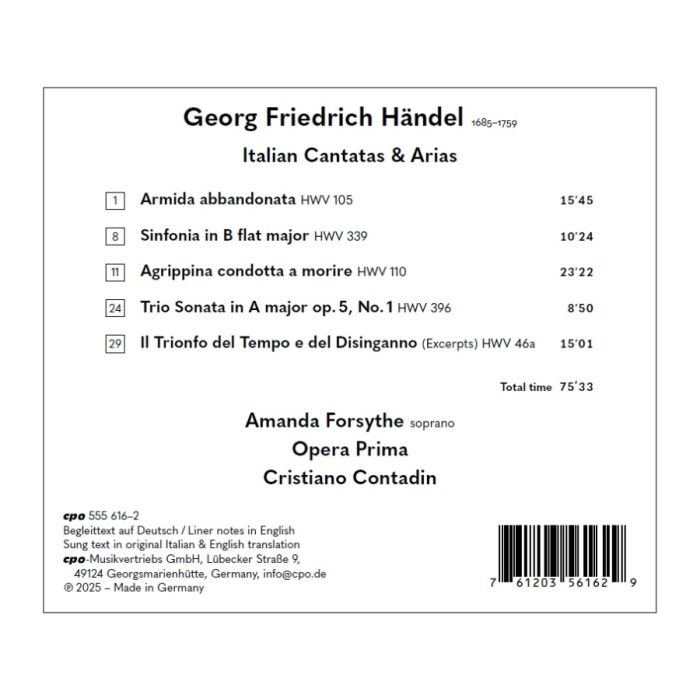 Handel: Italian Cantatas & Arias - slide-1