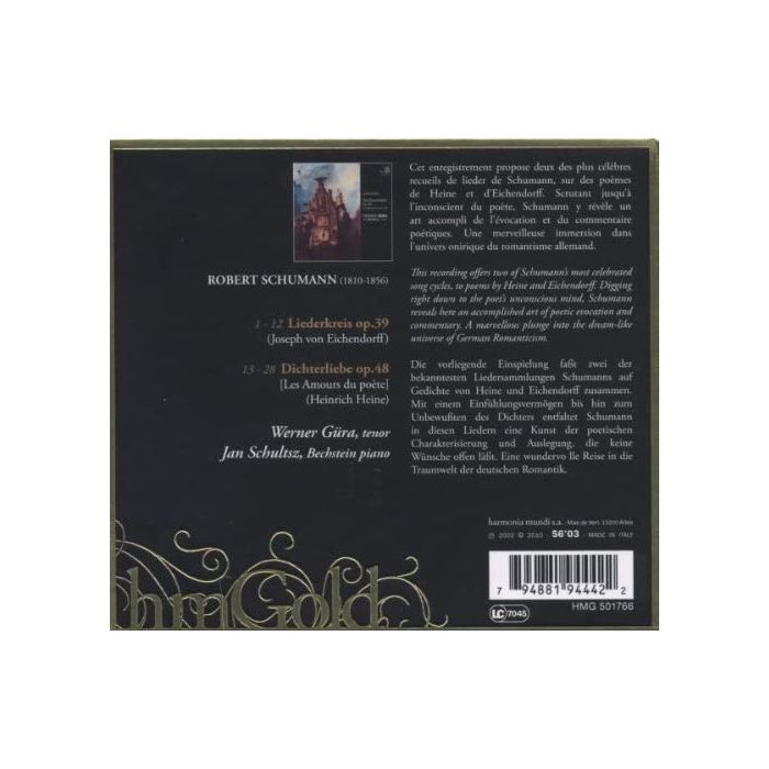 Schumann: Dichterliebe op. 48, Liederkreis op. 39 - slide-1