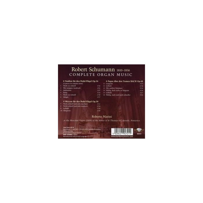 Schumann: Complete Organ Music - slide-1