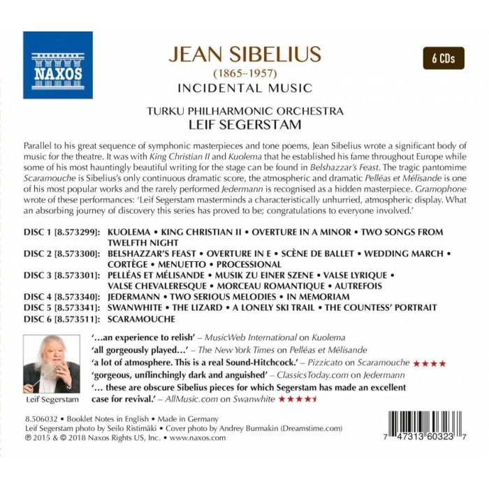 Sibelius: Incidental Music - slide-1
