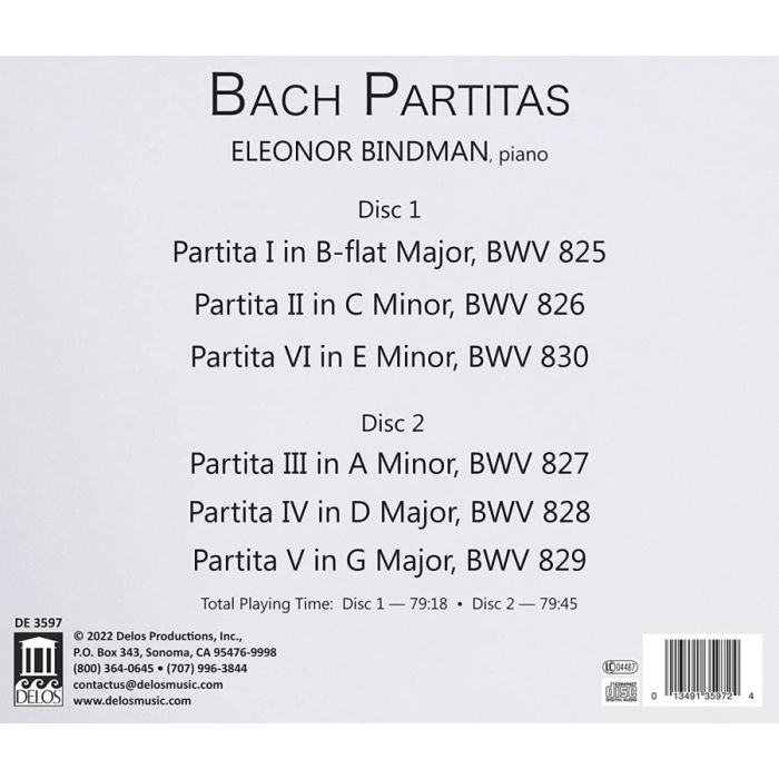 Bach: Partitas - slide-1
