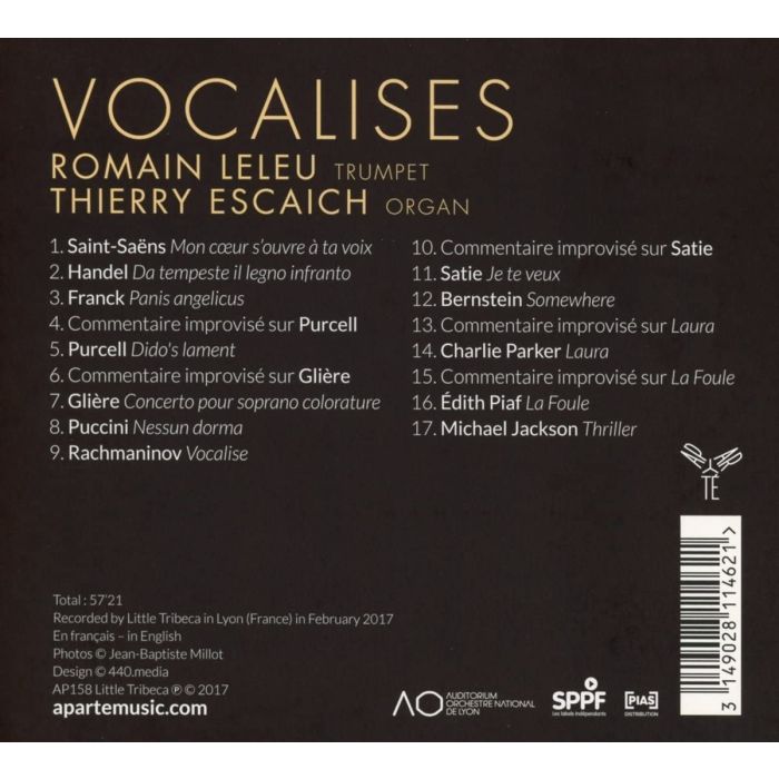 Vocalises - utwory na trąbkę i organy - slide-1