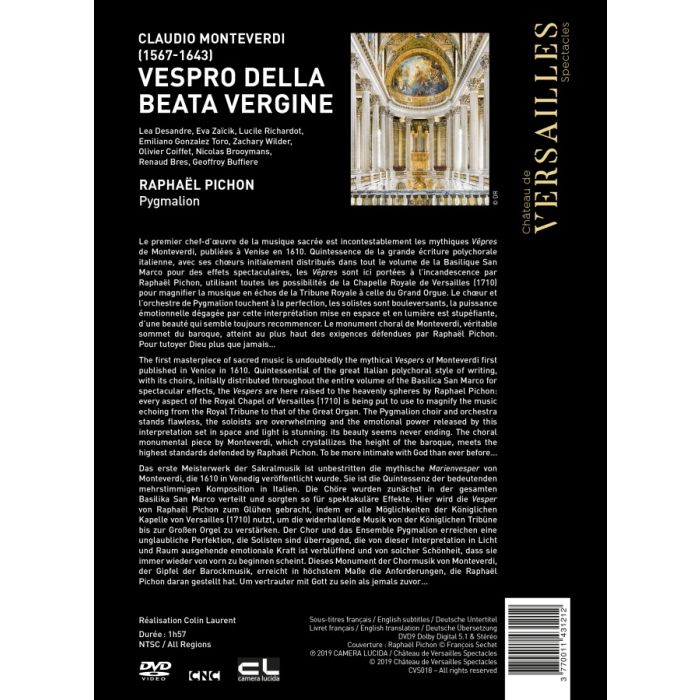 Monteverdi: Vespro della Beata Vergine - slide-1
