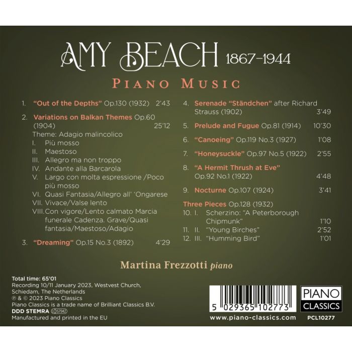 Beach: Piano Music - slide-1