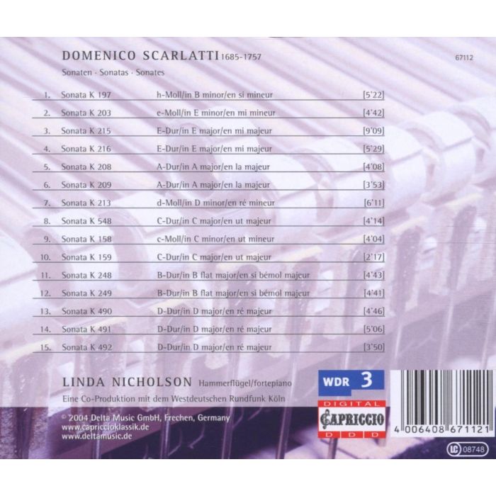 SCARLATTI: Sonatas - slide-1