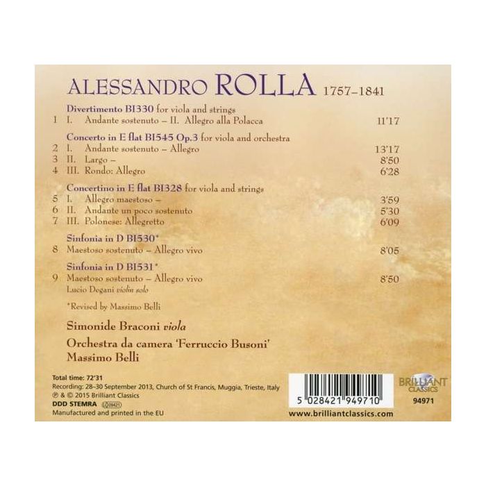 Rolla: Music for Viola and Ensemble - slide-1