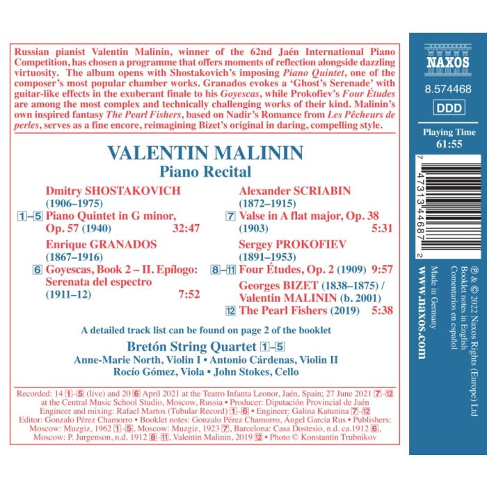 Valentin Malinin Piano Laureate Recital - slide-1