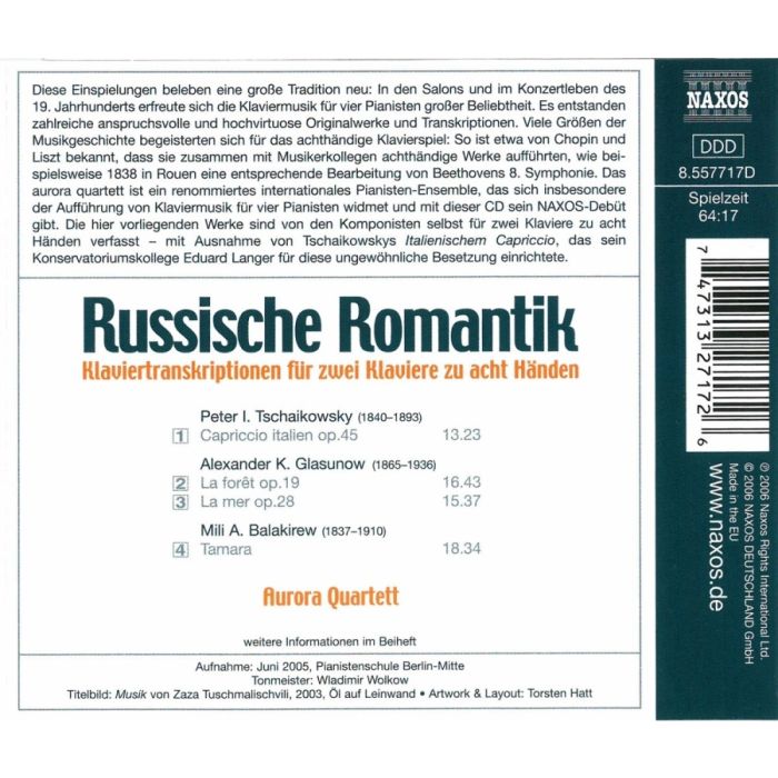 Russian Romantic Piano Transcriptions - slide-1