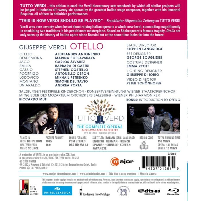 Verdi: Otello / Tutto Verdi - slide-1