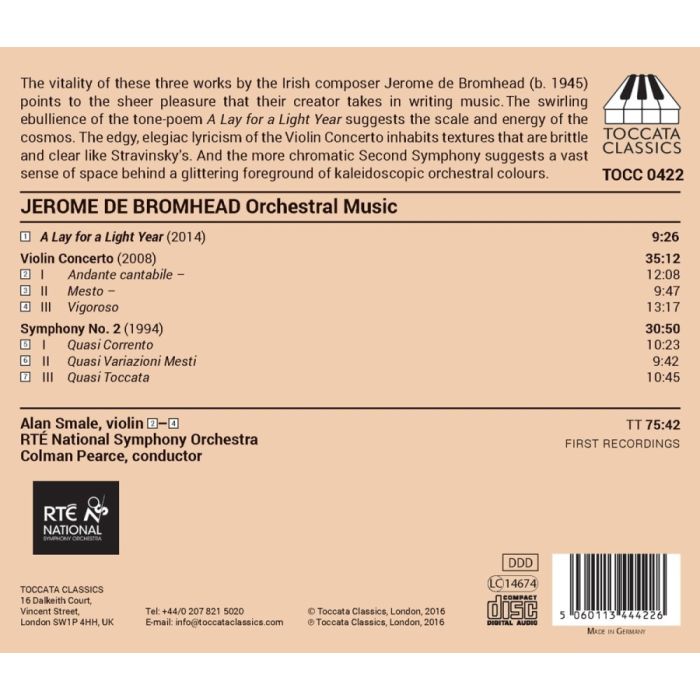 Bromhead: Orchestral Music - slide-1