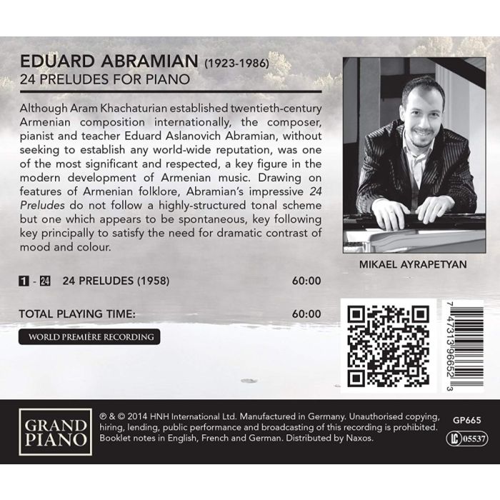 Abramian: 24 Preludes for Piano - slide-1