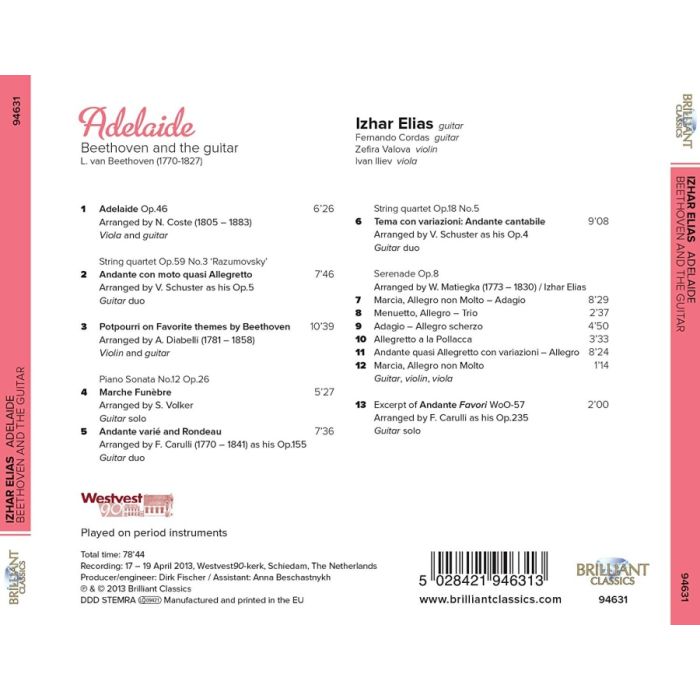 Adelaide: Beethoven and the Guitar - slide-1