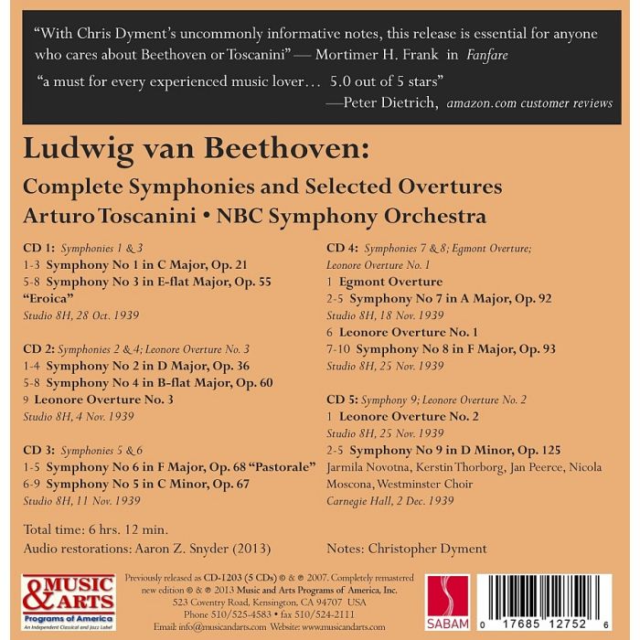 Beethoven: Complete Symphonies and Selected Overtures - slide-1