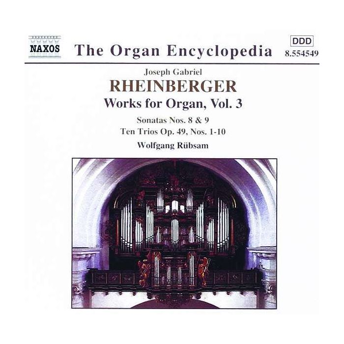 RHEINBERGER: Organ Works vol. 3