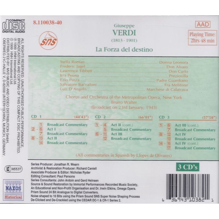 VERDI: La Forza del Destio - slide-1