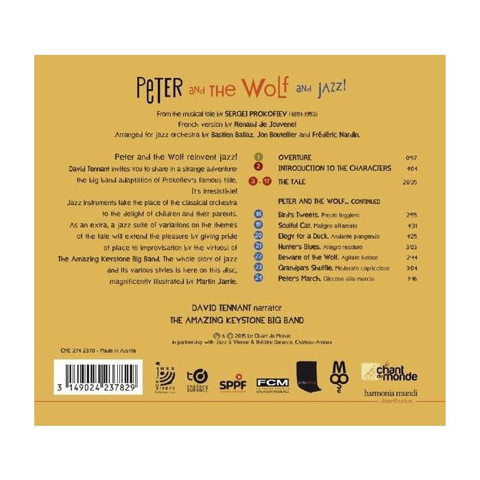 Prokofiev: Peter and the Wolf and Jazz! - francuska wersja językowa - slide-1