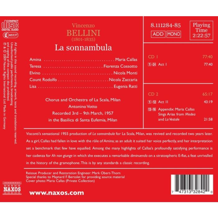 Bellini: La Sonnambula - 1957 Recordning - slide-1