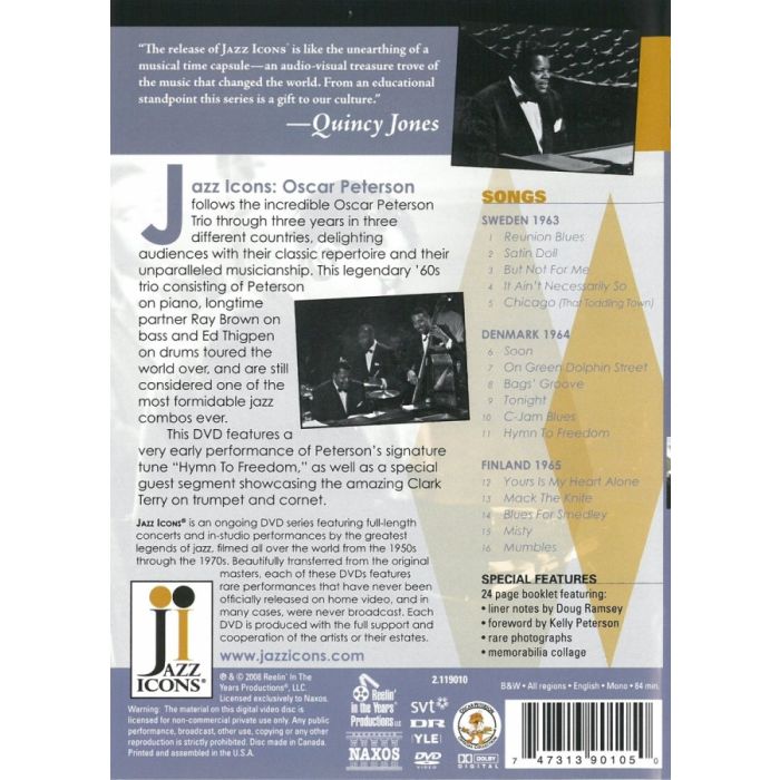 Oscar Peterson: Live in '63, '64 and '65 - slide-1