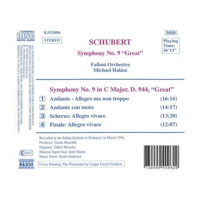 Schubert: Symphony no. 9 - slide-1