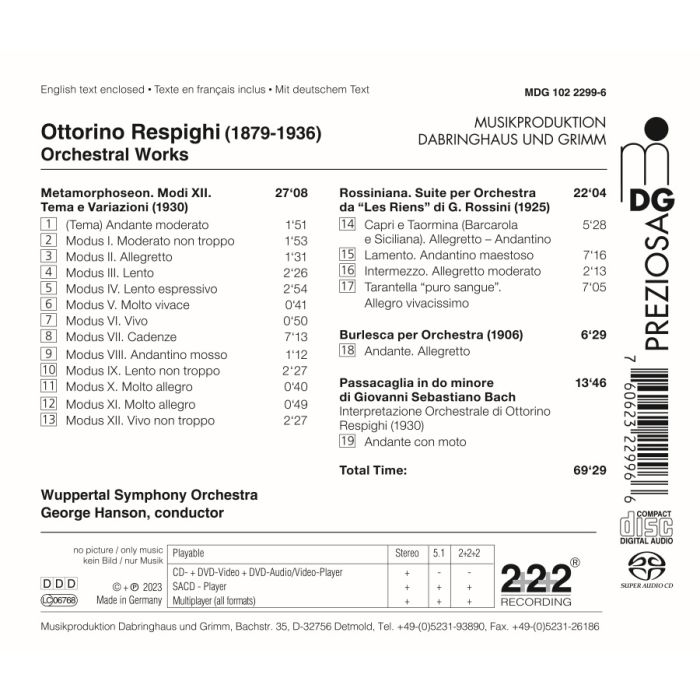 Respighi: Orchestral Works - slide-1