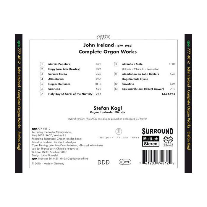 Ireland: Complete Organ Works - slide-1