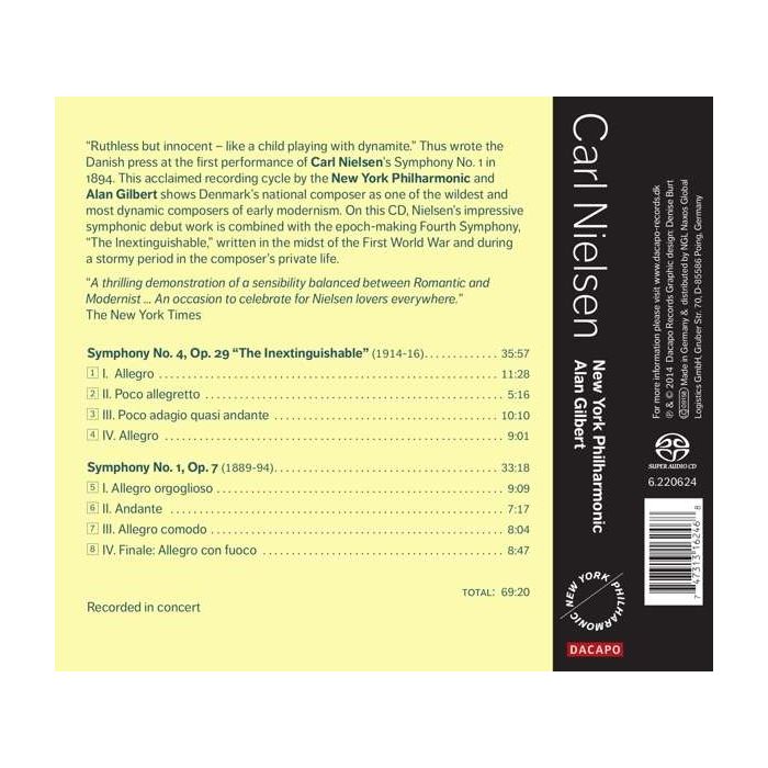 Nielsen: Symphonies Nos. 1 & 4 - slide-1
