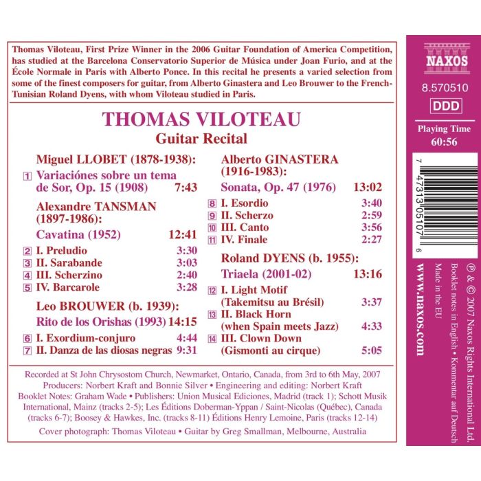 Guitar Recital - Thomas Viloteau - slide-1