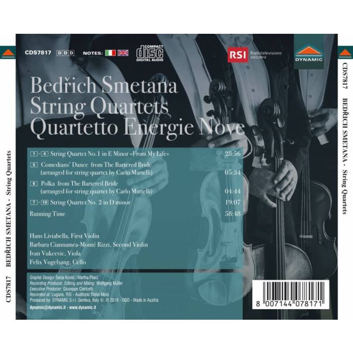 Smetana: String Quartets - slide-1