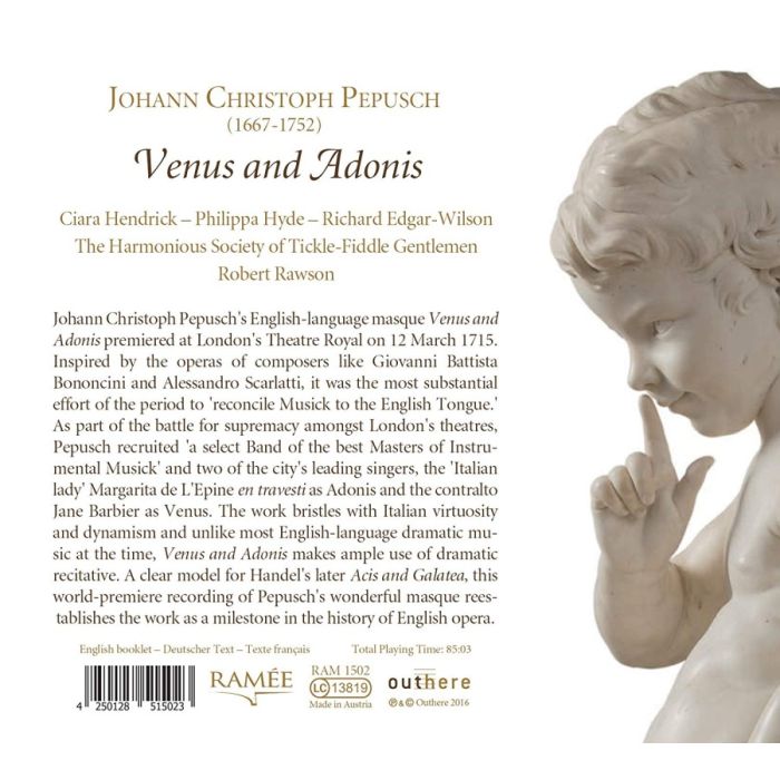 Pepusch: Venus and Adonis - slide-1
