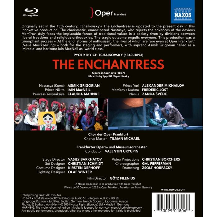 Tchaikovsky: The Enchantress (BD) - slide-1