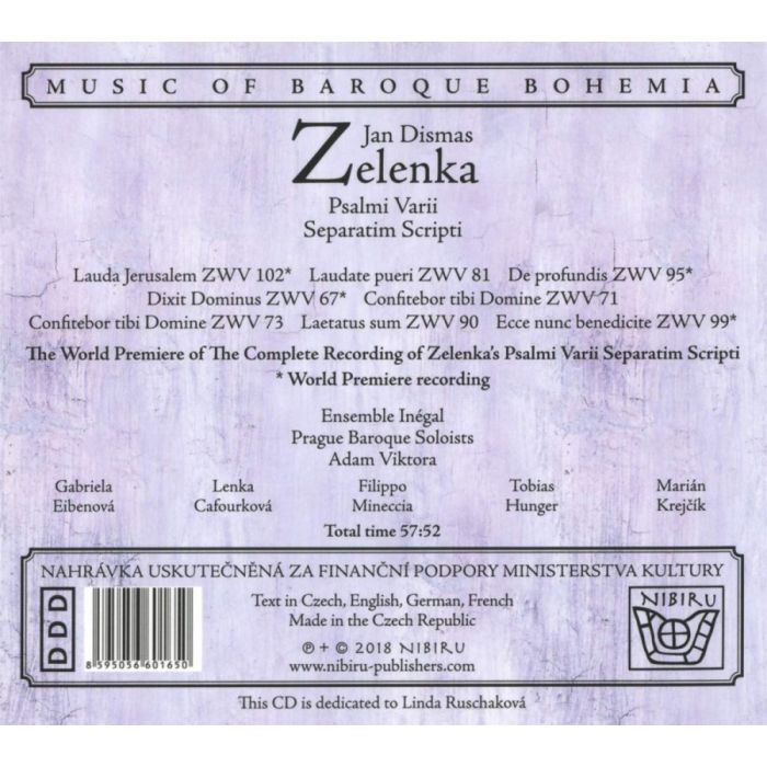 Zelenka: Psalmi Varii Separatim Scripti - slide-1