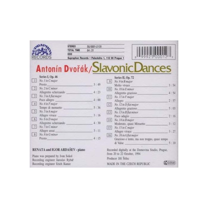 Dvorak: Slavonic Dances - slide-1