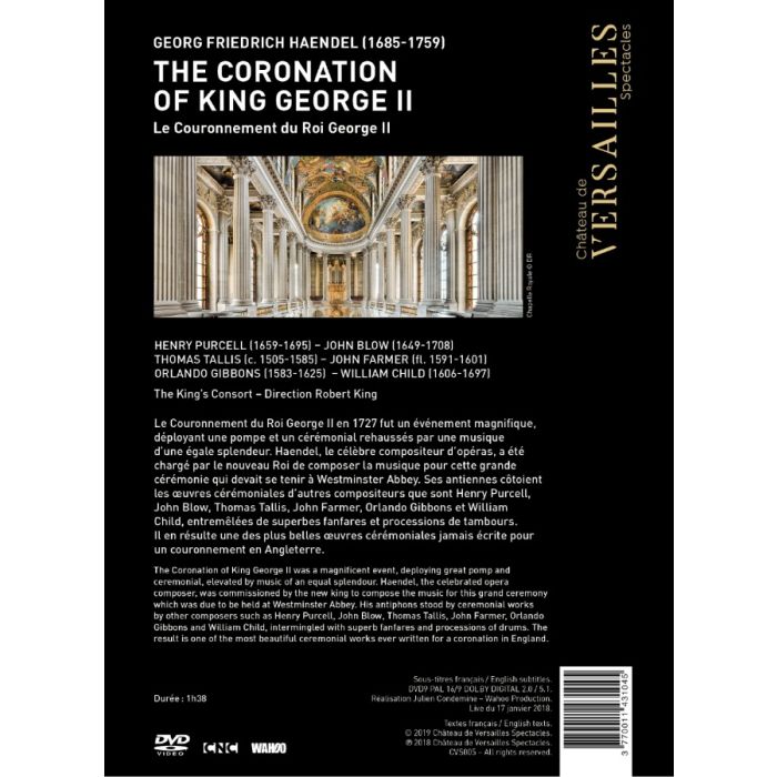 Handel: Coronation of King George - slide-1