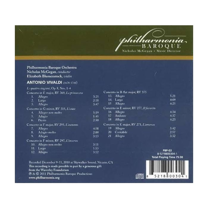 Vivaldi: The Four Seasons Violin Concertos - slide-1