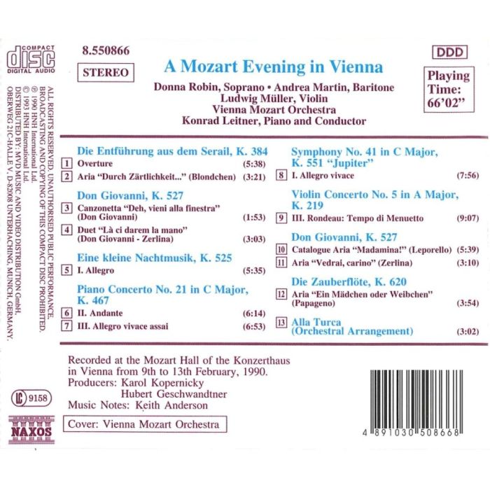 Mozart: Evening in Vienna - slide-1