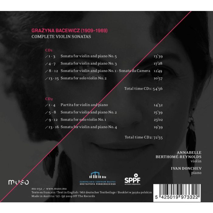 Bacewicz: Violin Sonatas - slide-1