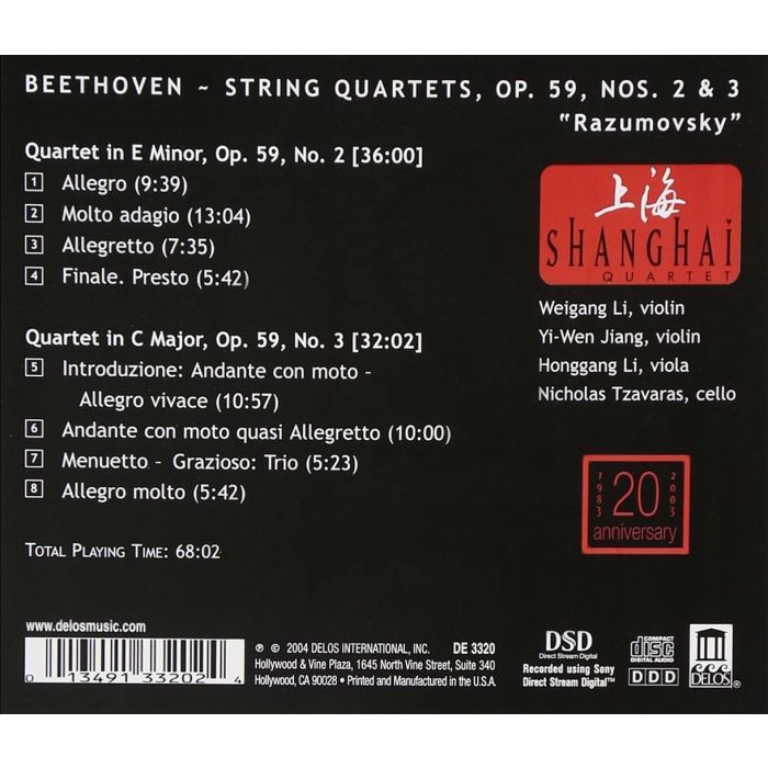 Beethoven: String Quartets Op 59, Nos 2 & 3 - slide-1
