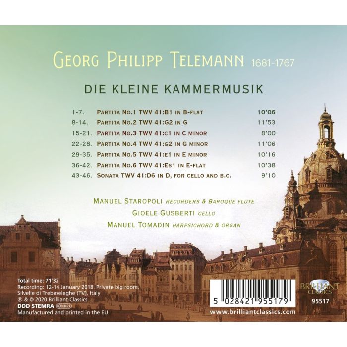Telemann: Die Kleine Kammermusik - slide-1