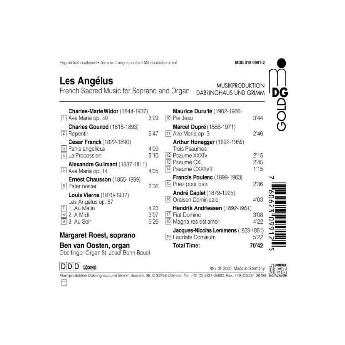 Les Angelus - French Sacred Music for Soprano and Organ - slide-1