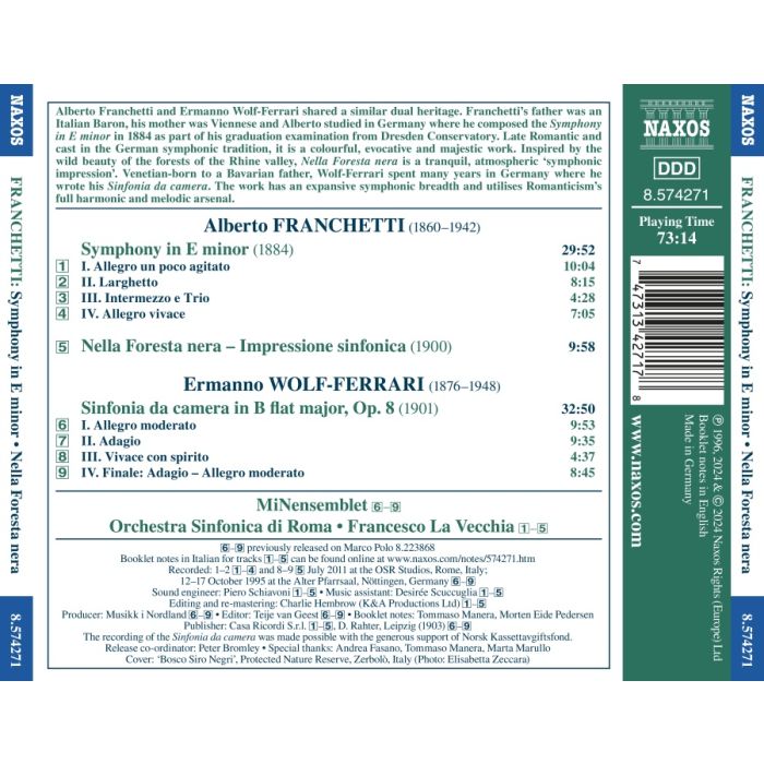 Franchetti: Symphony E minor - slide-1