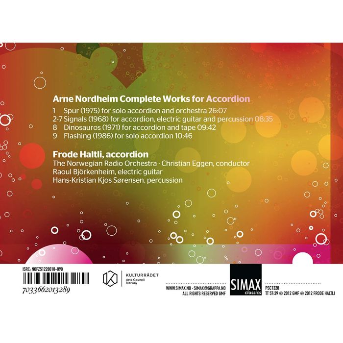 Arne Nordheim: Complete Accordion Works - slide-1