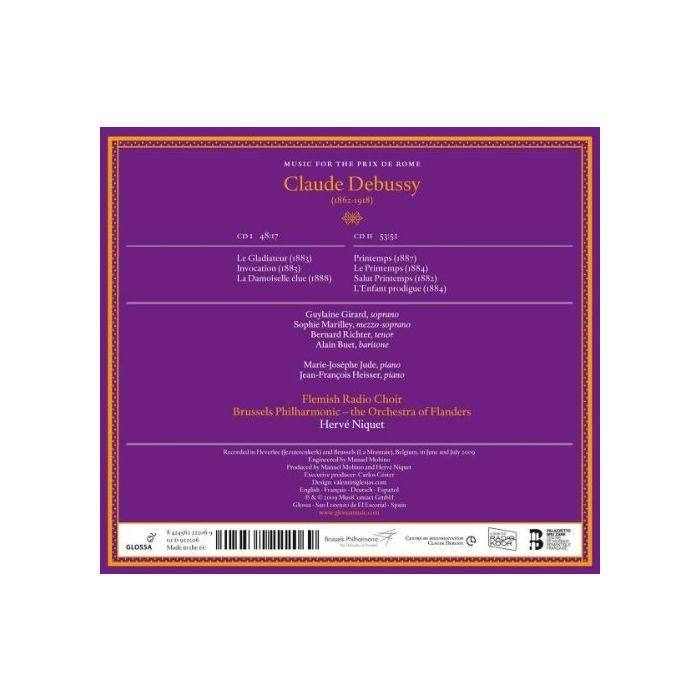 Debussy: Music for the Prix de Rome - slide-1