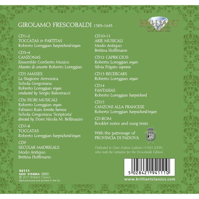 Frescobaldi Complete Edition - slide-1