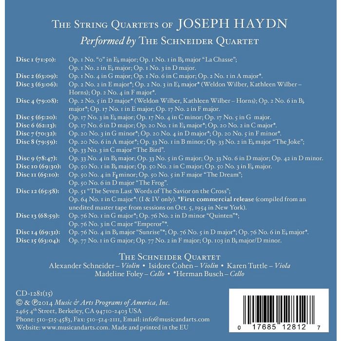 Haydn: String Quartets - slide-1