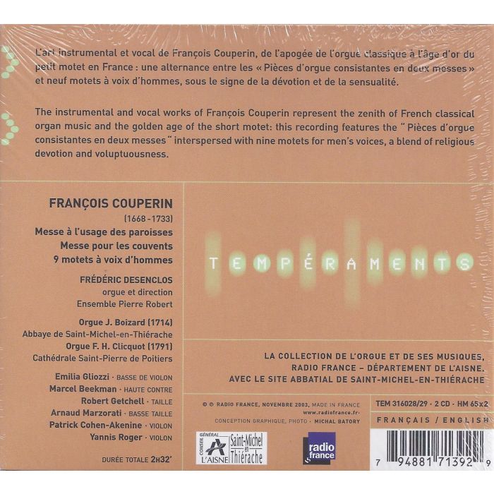 Couperin F.: Organ Masses and Motets - slide-1