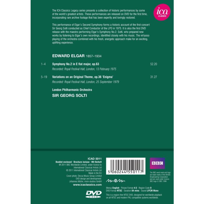 Elgar: Symphony No.2, Enigma Variations - slide-1
