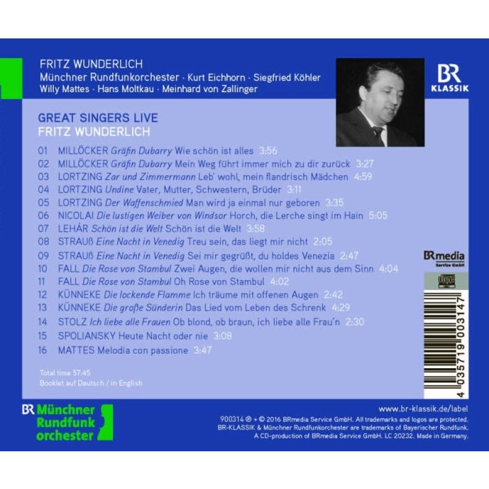 Great Singers Live - Fritz Wunderlich - slide-1