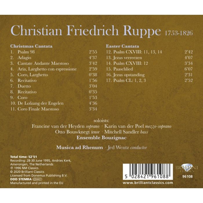 Ruppe: Christmas Cantata; Easter Cantata - slide-1