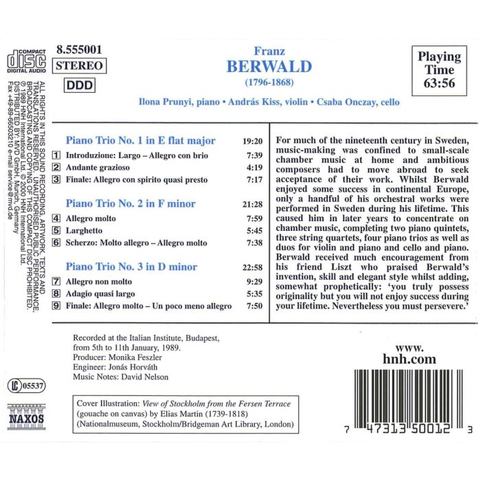 BERWALD: Piano Trios vol. 1 - slide-1