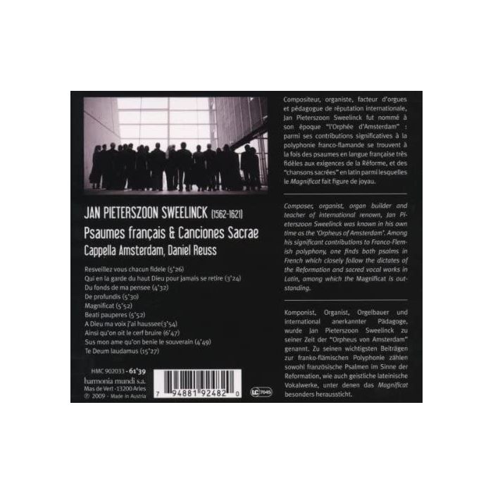 Sweelinck: Psaumes français & Canciones Sacrae - slide-1